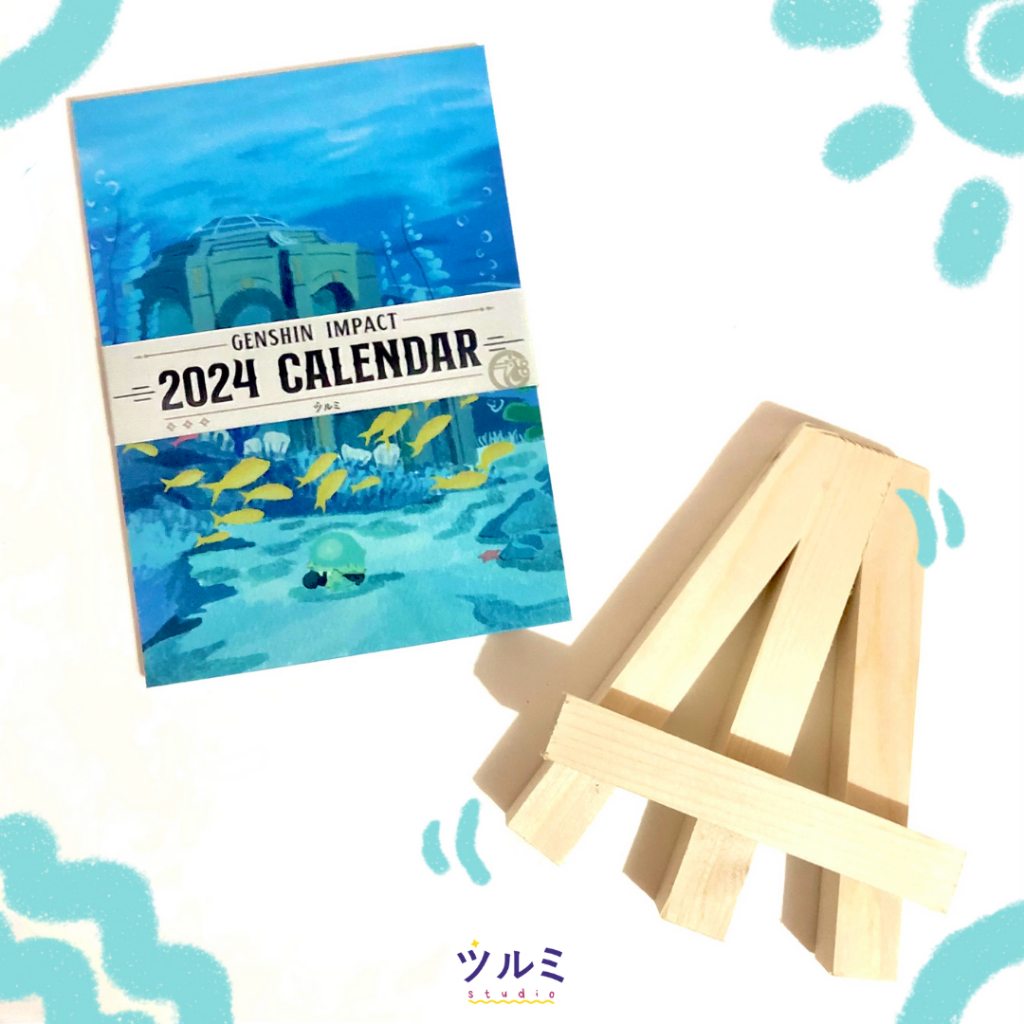 Genshin Impact 2024 Calendar/2024 Genshin Impact Fanmerch Calendar by