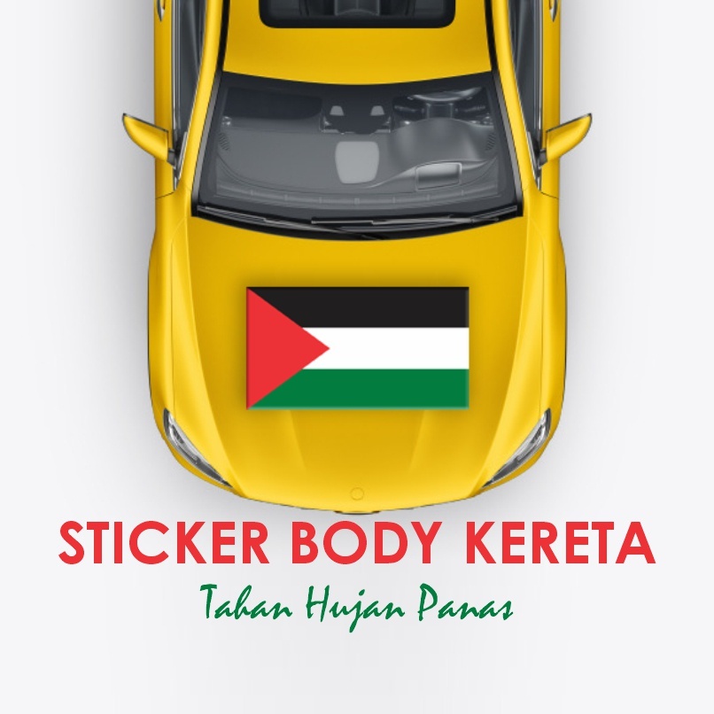 Palestine sticker print sticker Car Hood sticker palestine Flag Car