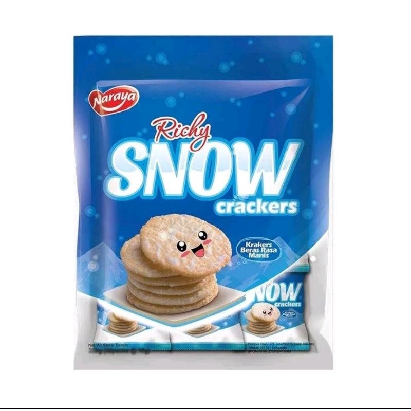 Naraya RICHY SNOW CRACKERS Sweet Taste | Shopee Singapore