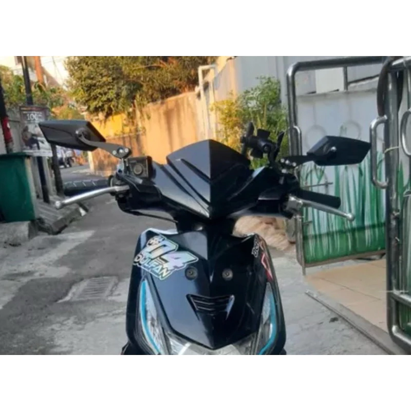 SPION KOSO MODEL TANDUK BAHAN BESI UNIVERSAL NMAX PCX VARIO 125 150 / SPION VARIASI MODEL KOSO KEREN - Gambar 2