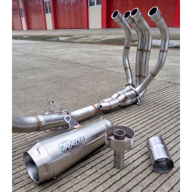 Exhaust zx25r zx25rr trada exhaust pro race Knowpot zx25r zx25rr fullsystem original zx25rr