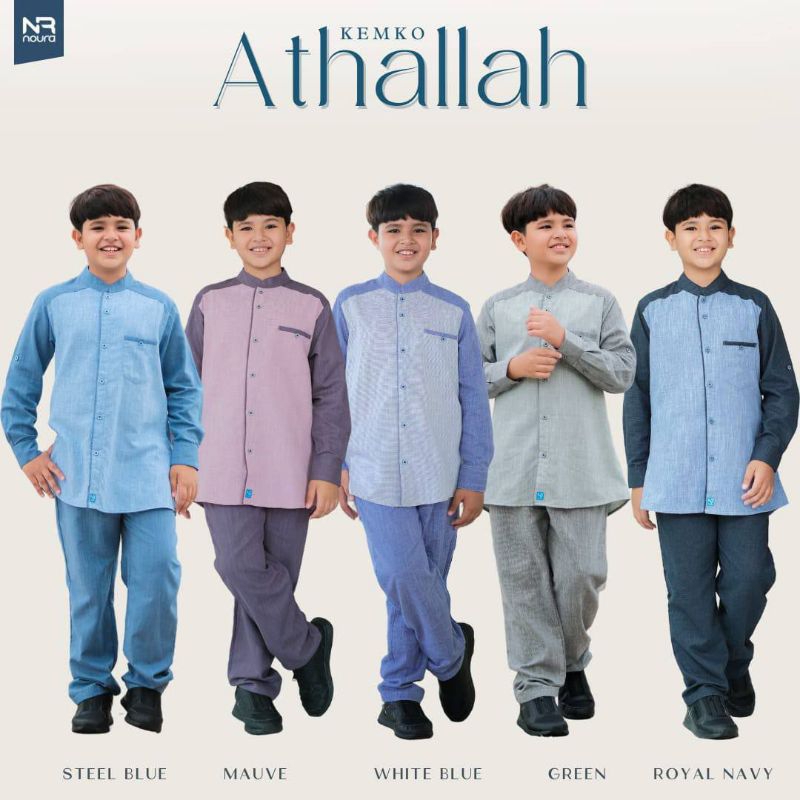 Set Athallah Family Set Nubi Children'skoko | Shopee Singapore