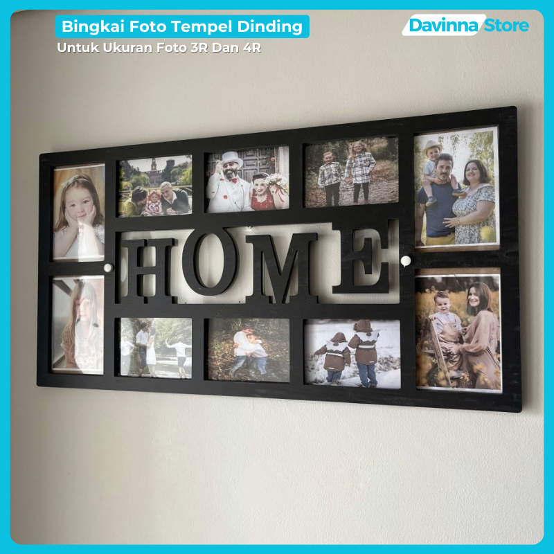 Wall Mounted Photo Frames Nailless Photo Frames Fancy Minimalist Hanging Photo Frames Shopee