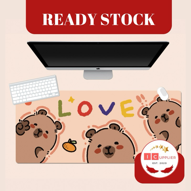 [ORI] Icupplier Premium Gaming Mouse Pad 80x30cm 3mm thickness Cute ...