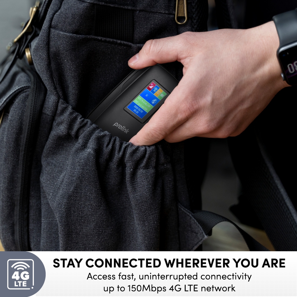 Prolink Modem MiFi Hotspot 4G LTE Stabil Anti Lemot 16 Device Cocok CCTV dan WFH Unlock All Operator - Gambar 4