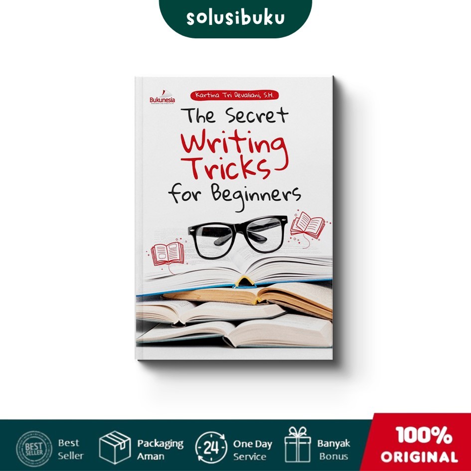 The Secret Writing Tricks for Beginners book (Publisher Bukunesia ...