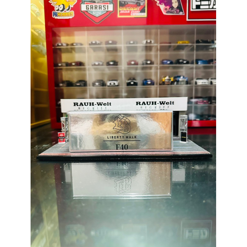 Inno64 Inno LBWK Ferrari F40 Chrome Silver Hobby Expo China 2024 ...