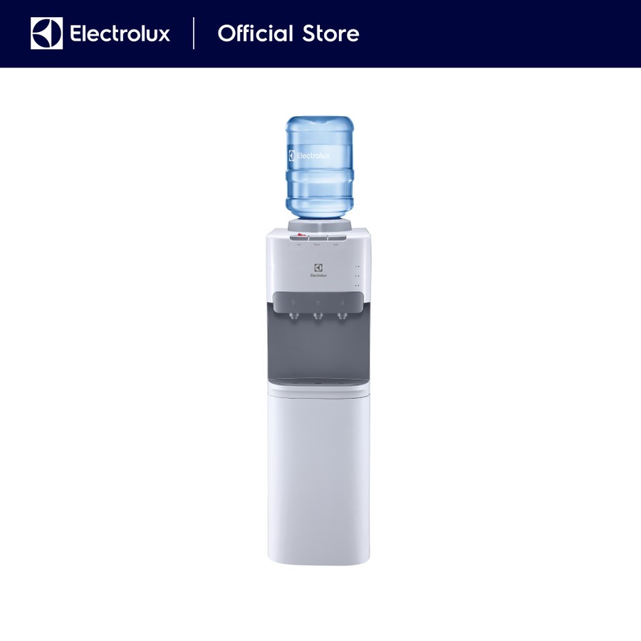 Electrolux Dispenser Air Galon Atas Putih - Child Lock - Kompresor R600 Ramah Lingkungan - Air Sedingin Kulkas - Lemari Kapasitas 14 Liter - EDBMFACWF - Gambar 3