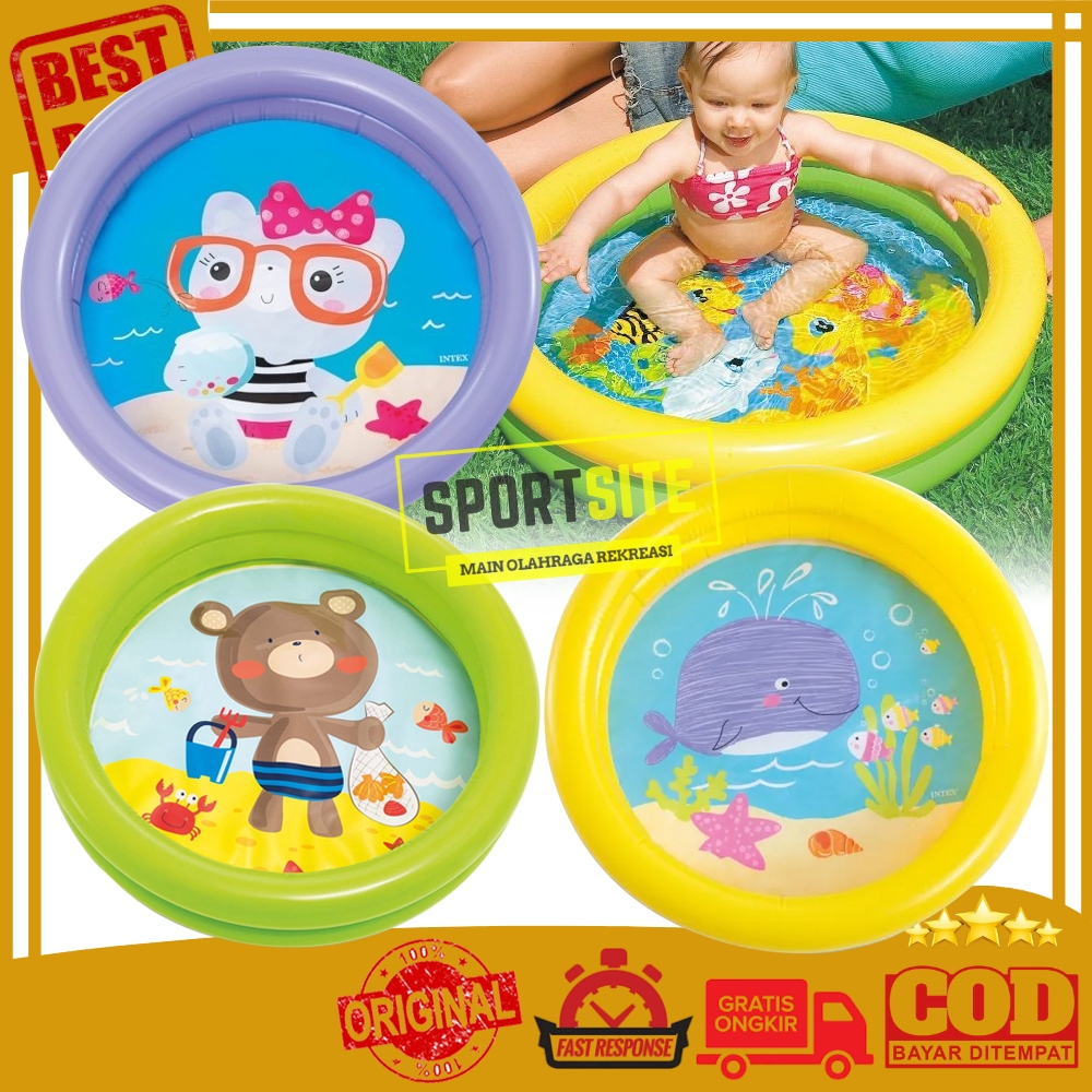Intex My First Swim Pool Children's Rubber Swimming Pool | Shopee Singapore