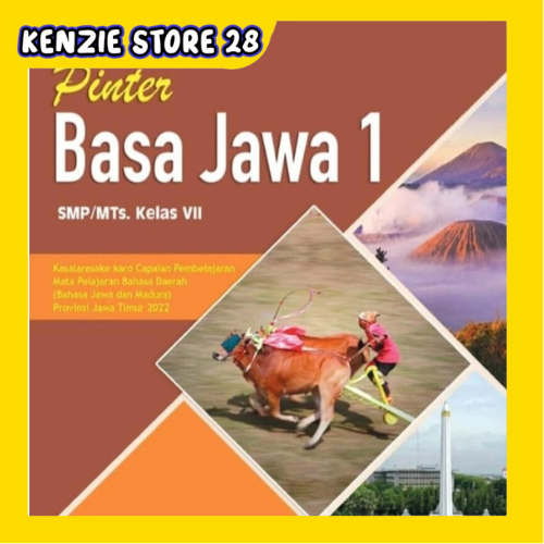 Javanese Language Pinter Book for Junior High School Grades VII, VIII ...