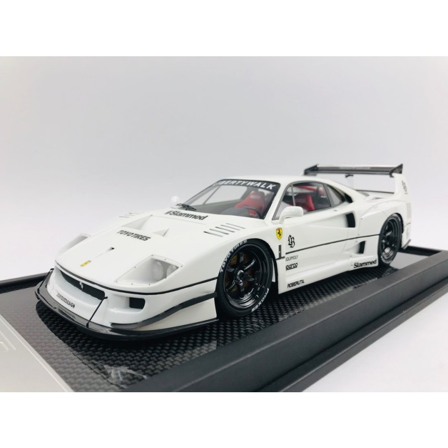 1/18 VIP MODEL FERRARI F40 LBWK LB WALK DIECAST NOT KYOSHO GT SPIRIT ...