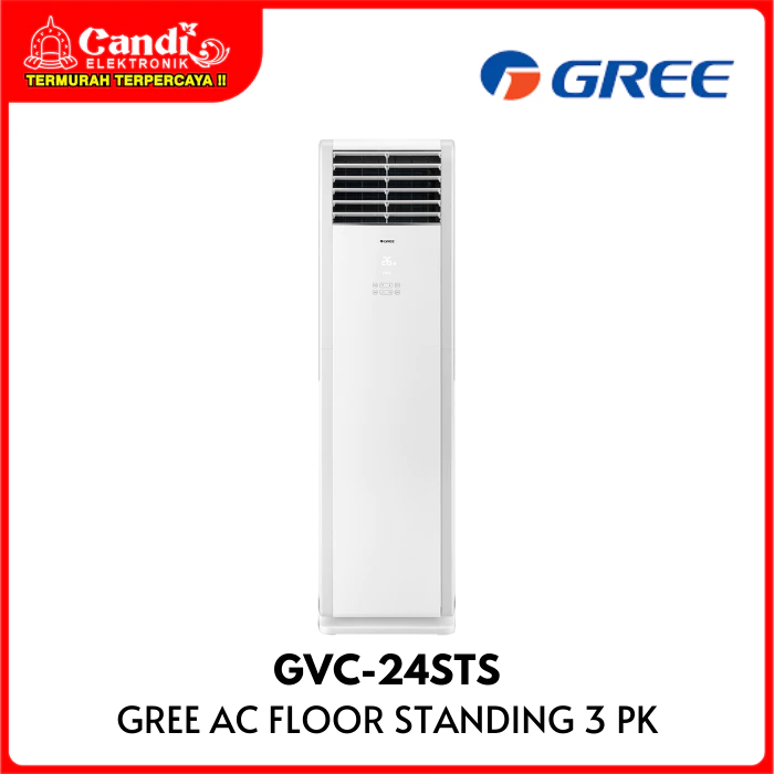 AC FLOOR STANDING GREE GVC-24STS 3PK 1 PHASE WIFI CONNECTION AIR CONDITIONER
