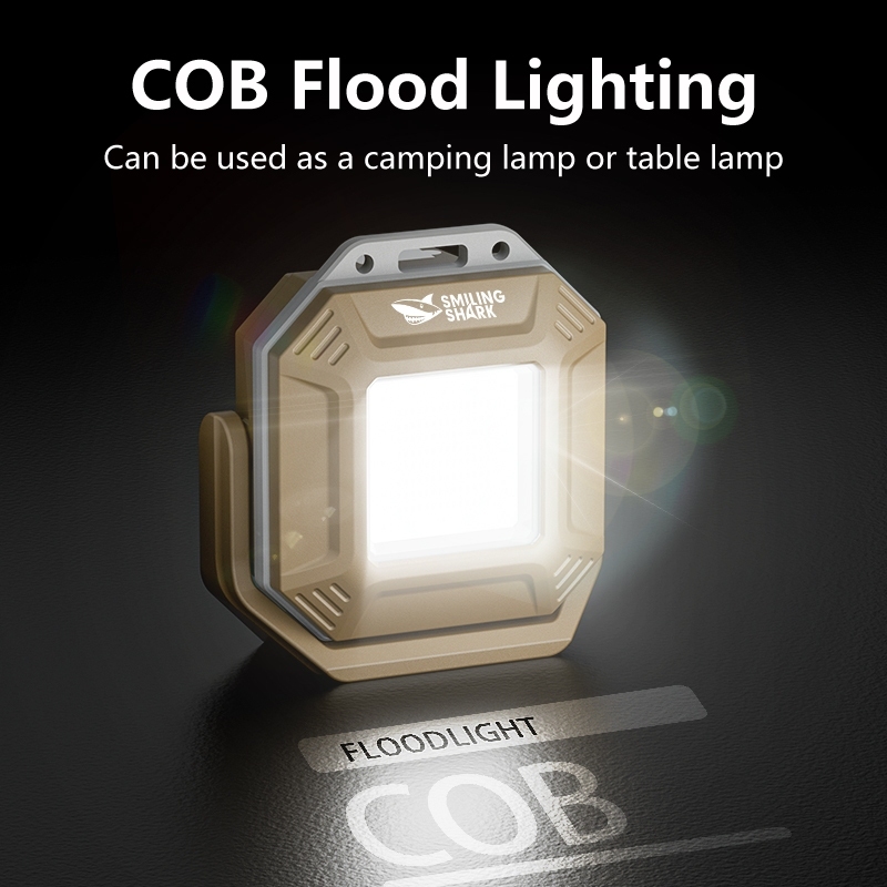 SmilingShark COB Worklight Magnet Rechargeable - Gambar 2