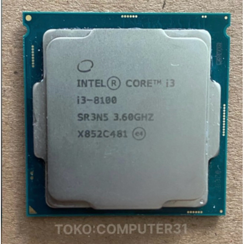 Processor INTEL CORE I3 8100 3.60 GHz 8th Generation LGA 1151 1 Year ...