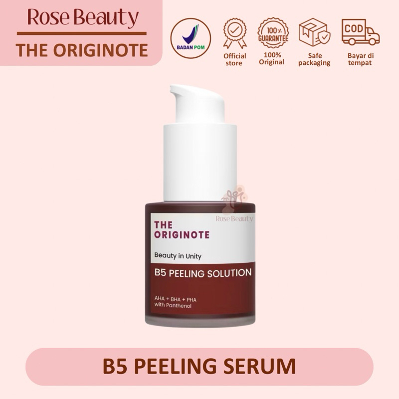 The Originote B5 Peeling Solution - Facial Exfoliating Serum Evens Skin ...