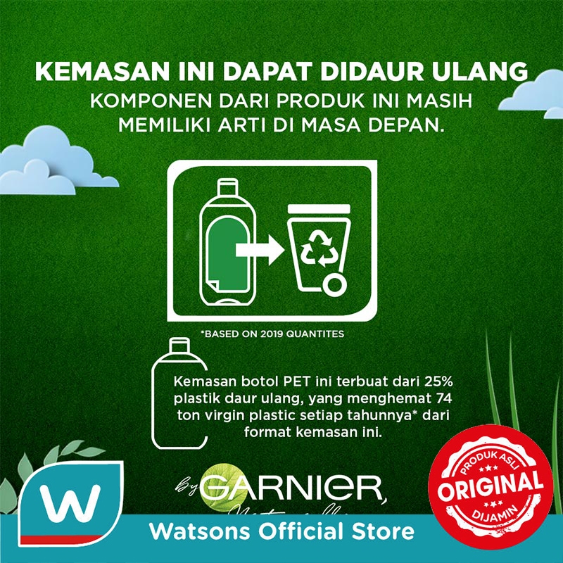 Garnier Micellar Cleansing Rose Water Cleanse & Glow 125ml - Gambar 4
