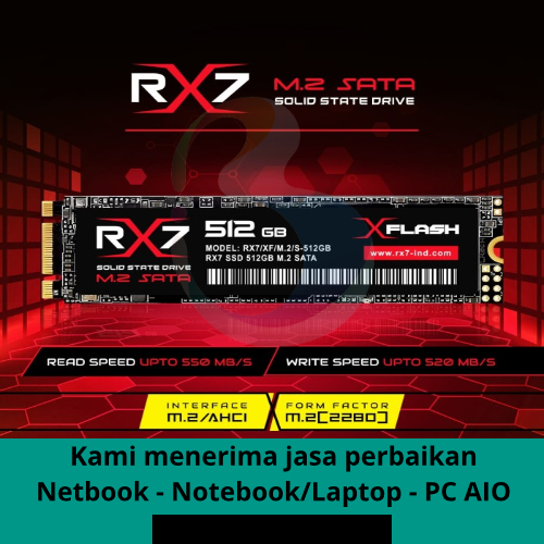 Ssd RX7 M2 SATA/M.2 SATA/M2SATA 512GB | Shopee Singapore