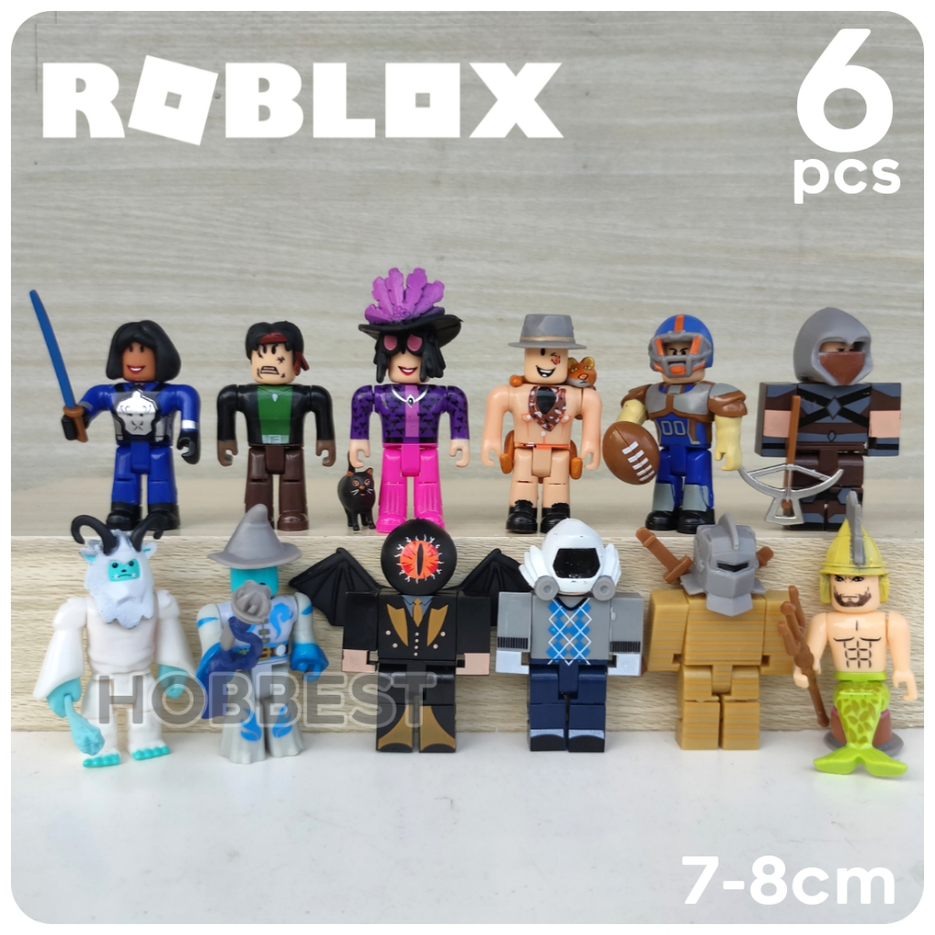 ROBLOX set of pcs Miniature Cake Topper Action Figure Display