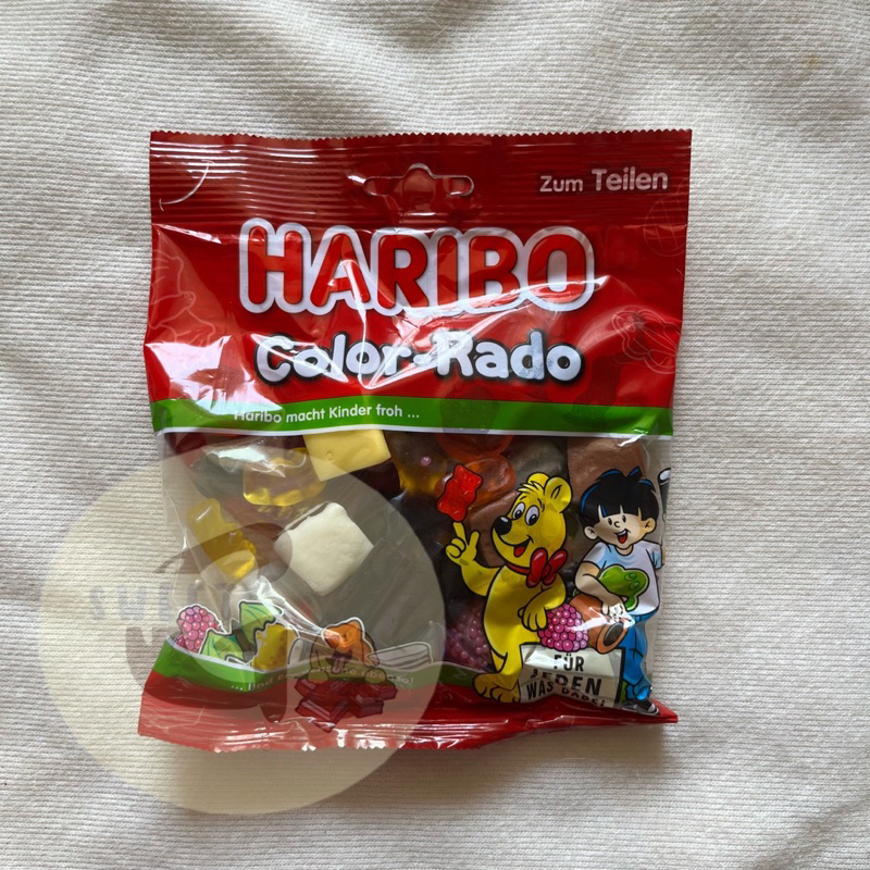 Haribo Color-Rado Gummy 160g | Shopee Singapore