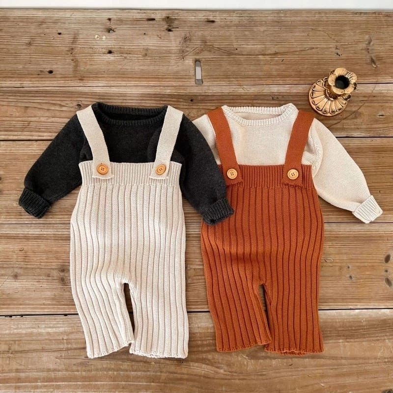 DOZENS of Mitu TOP Knit Overalls for babies | Shopee Singapore