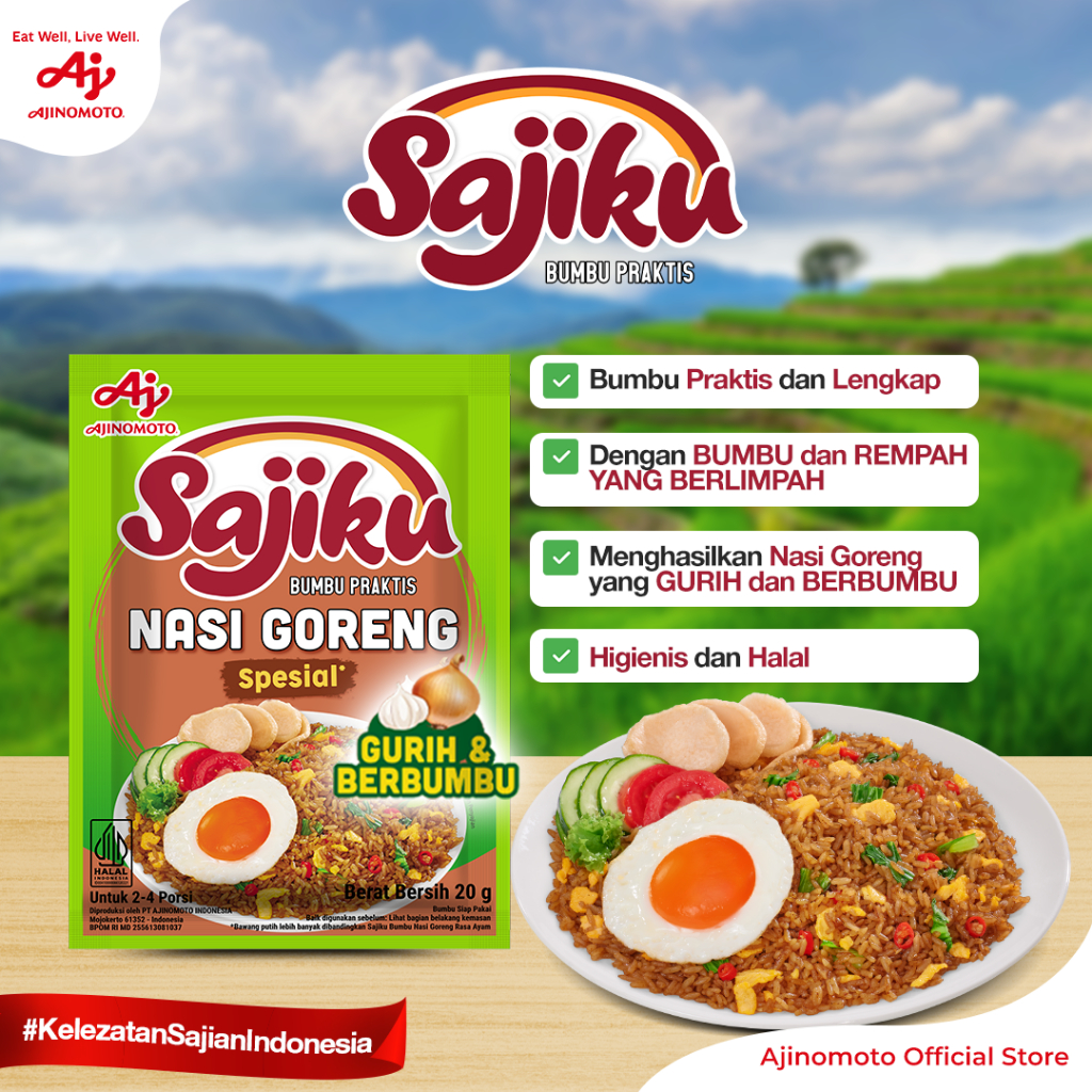SajikuÂ® Nasi Goreng Spesial 10pcs Gurih Lezat - Gambar 3