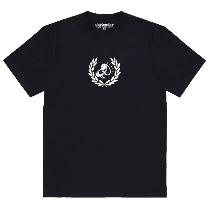 T-shirt Against Modern Football Hooligans - Noir, Manches Courtes, Coton - Neuf Avec étiquettes