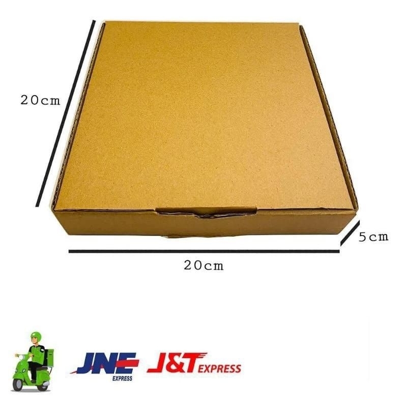 Cardboard DieCut 20x20x5CM Box Hampers Box Die Cut Gift Box Corrugated ...