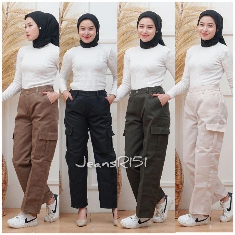 2022 Ladies Pants Cargo Pants Casual Elastic Waist String Side Pocket Women  ' S Trousers - China Pants and Trousers price