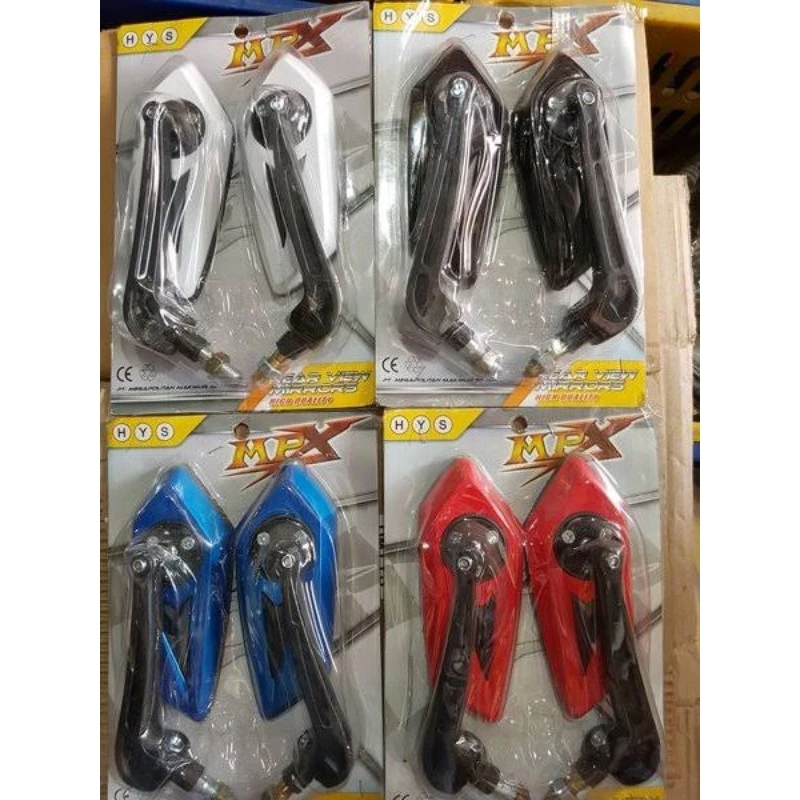 (Grosir) Spion Alevo Universal Isi Sepasang Motor Honda Yamaha - Gambar 3