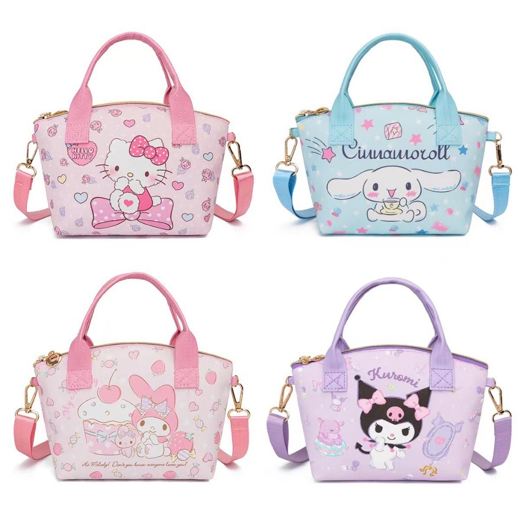 Cinnamoroll MELODY KUROMI HELLO KITTY SLING BAG Kids FULL Picture ...