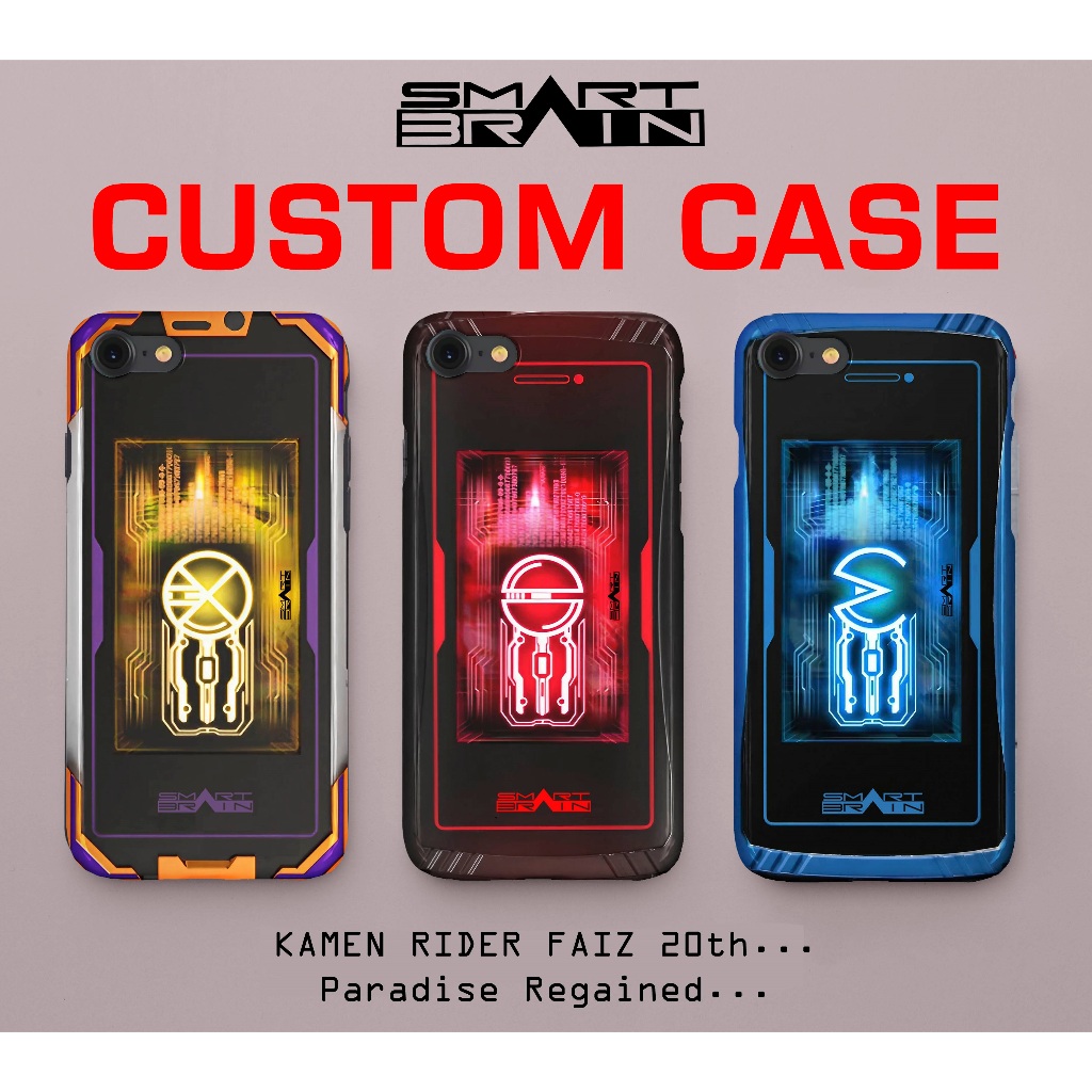 Custom Case Kamen Rider NEXT Faiz Phone Kaixa Phone Muez Phone