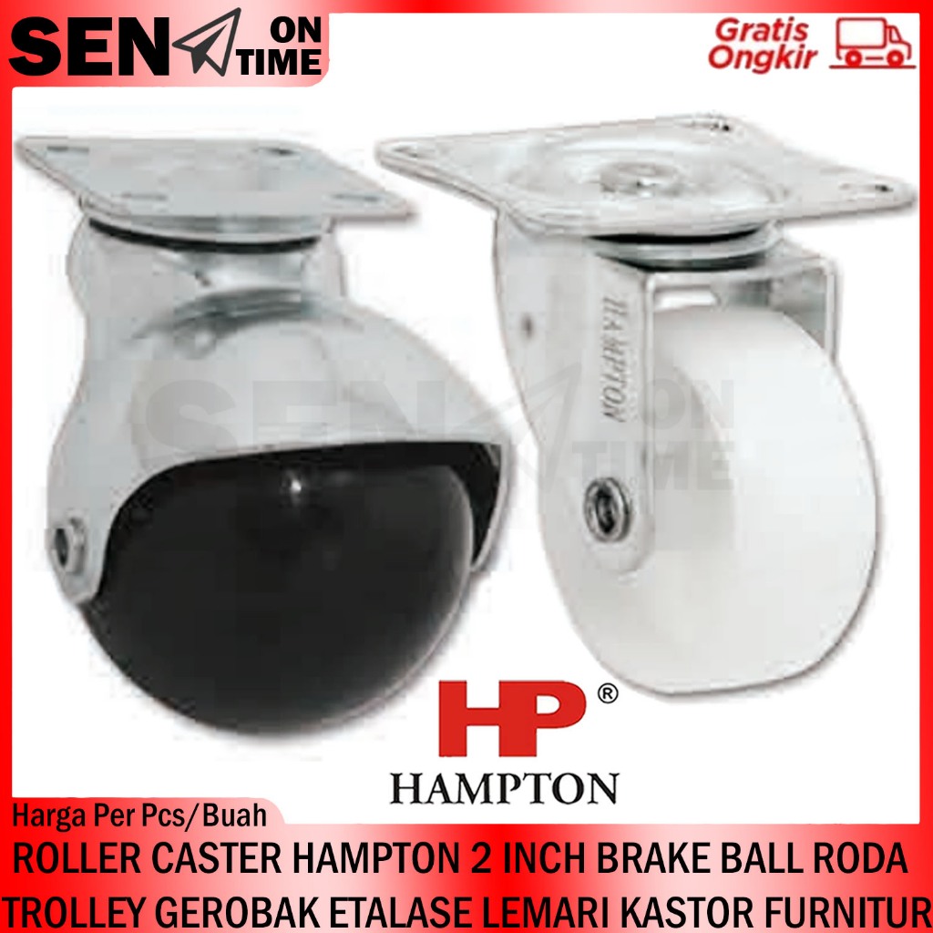 ROUND WHEELS ROLLER CASTER HAMPTON RC PP 50 2UNT IN INCH INCH TROLLEY ...