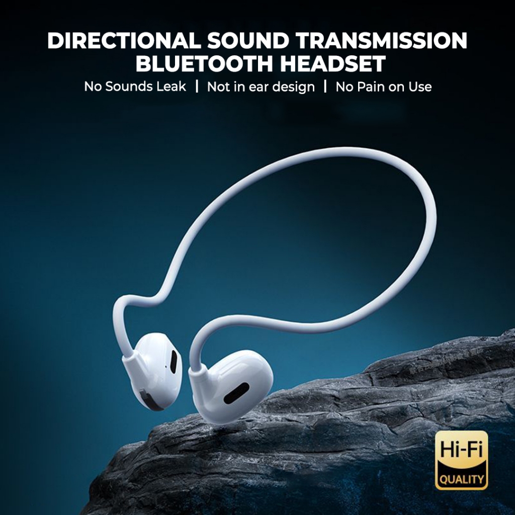 Matei COD Ear Sport Headset Bluetooth 5.3 Air Bone Conduction IPX5 Gato Pro TWS Air Sport Gato Pro - Gambar 2