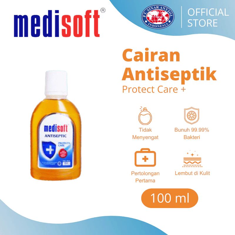Promo Medisoft Antiseptic Liquid Cairan Aniseptik Multiguna