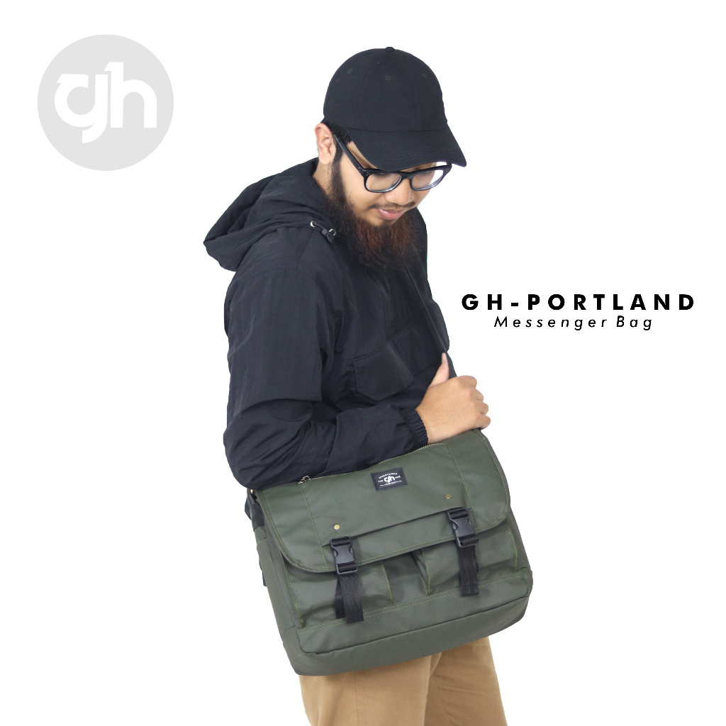 GH-Bag PORTLAND Waterproof Laptop Messenger Bag 14 Inch Laptop Bag ...
