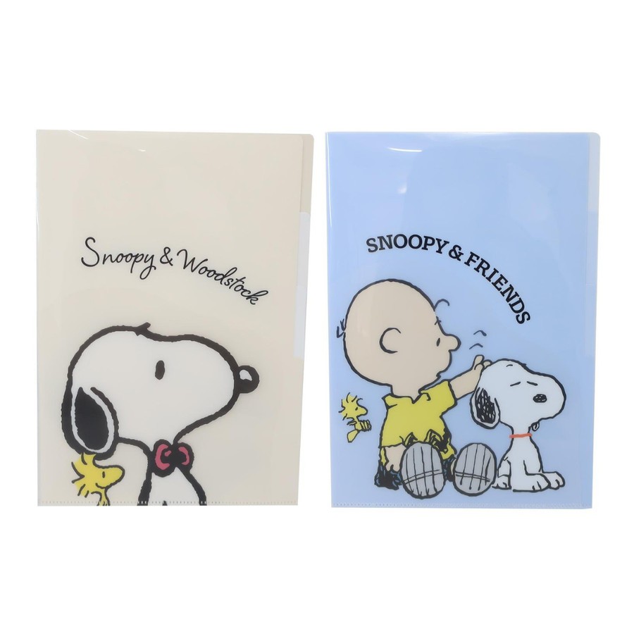 Index File A4 Peanuts Snoopy Die Cut File Holder Map Limited Edition ...
