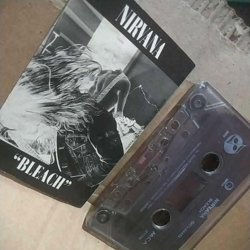 Nirvana Cassette Tape: Bleach | Shopee Singapore