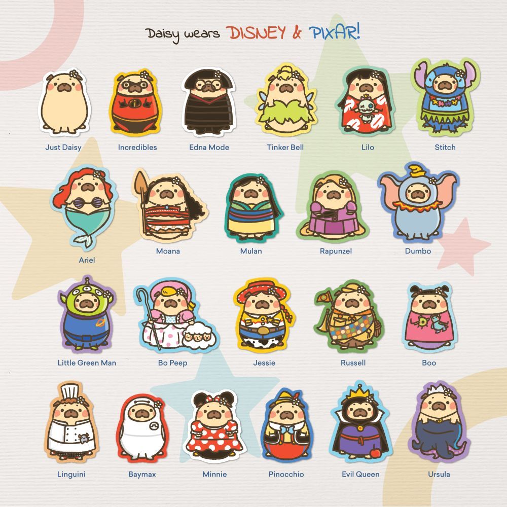 The Sticker SEEKER Disney Pixar Sticker Die Cut/Unit Sticker | Shopee ...