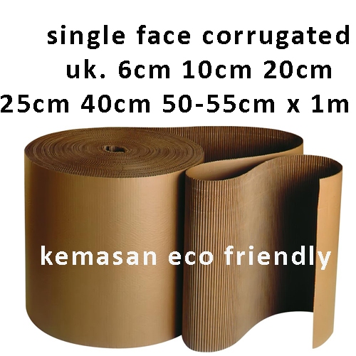 Single Face Corrugated Uk. 10 cm 25 cm 40 cm / 50-55 cm x 1 Meter eco ...