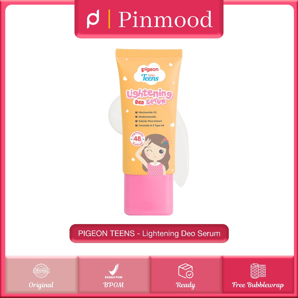 Pigeon TEENS LIGHTENING DEO Serum (30Ml) 5 Niacinamide Underarm