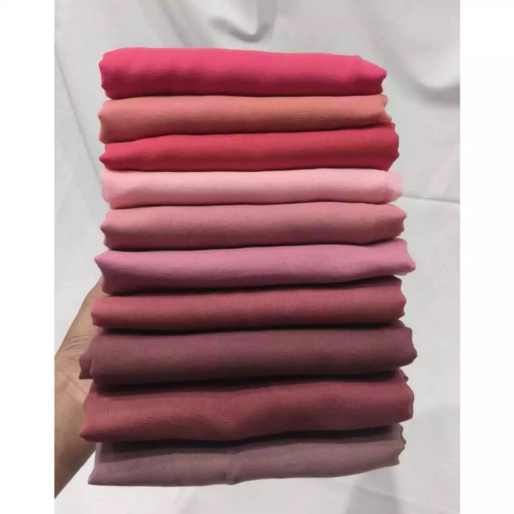 Hijab Segi Empat Paris Jadul 20 Pcs Adem Lembut - Gambar 4