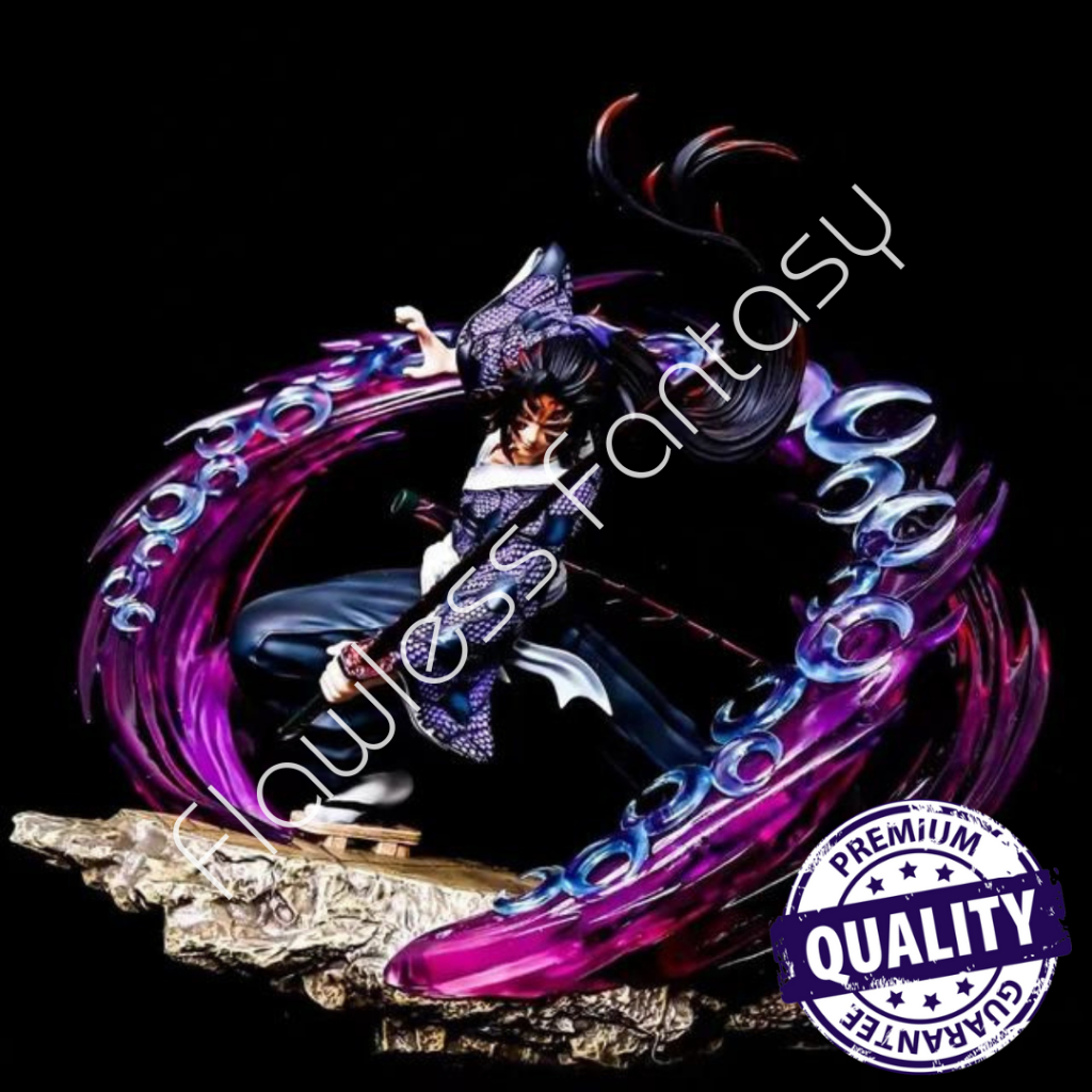 Demon Slayer Kokushibo Battle Kimetsu No Yaiba Anime Statue Figure ...