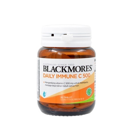 Blackmores Daily Imunne C 500 Isi 30 Tablet / Daya Tahan Tubuh / Vitamin C / Suplement Vitamin - Gambar 3