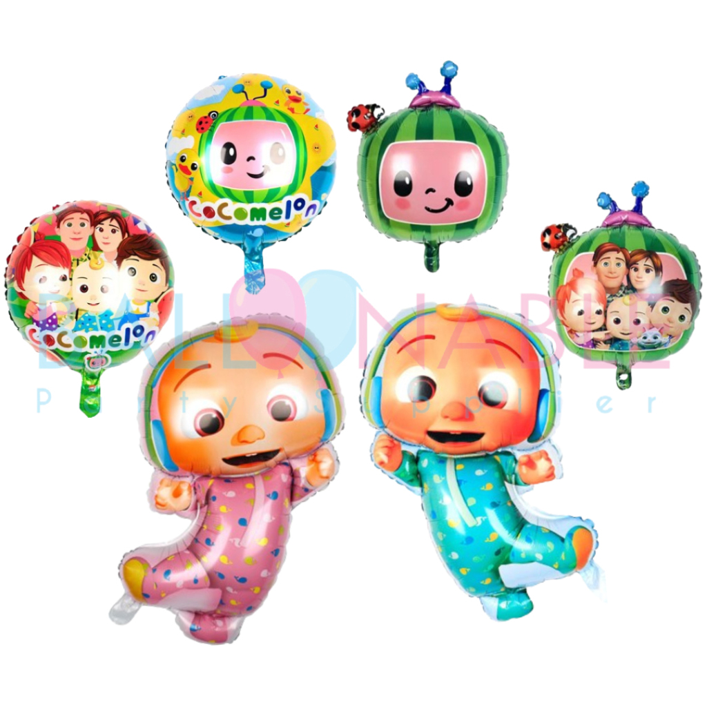 Cocomelon Character Theme Foil Balloon | Shopee Singapore