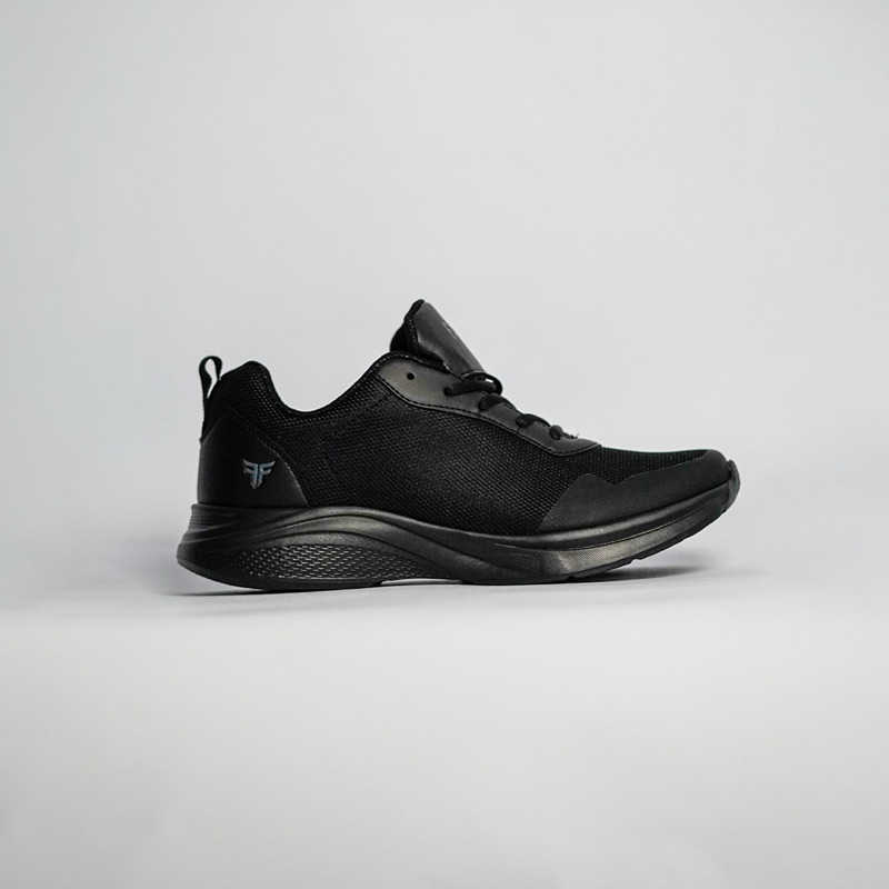Sepatu Sekolah All Black - Flymax - Gambar 2
