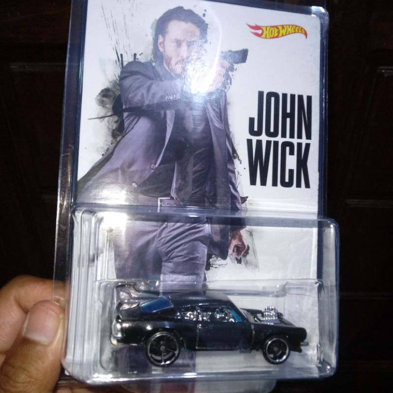 HITAM Custom Card John Wick King Horse Plymouth Cuda Black Hw Hot ...