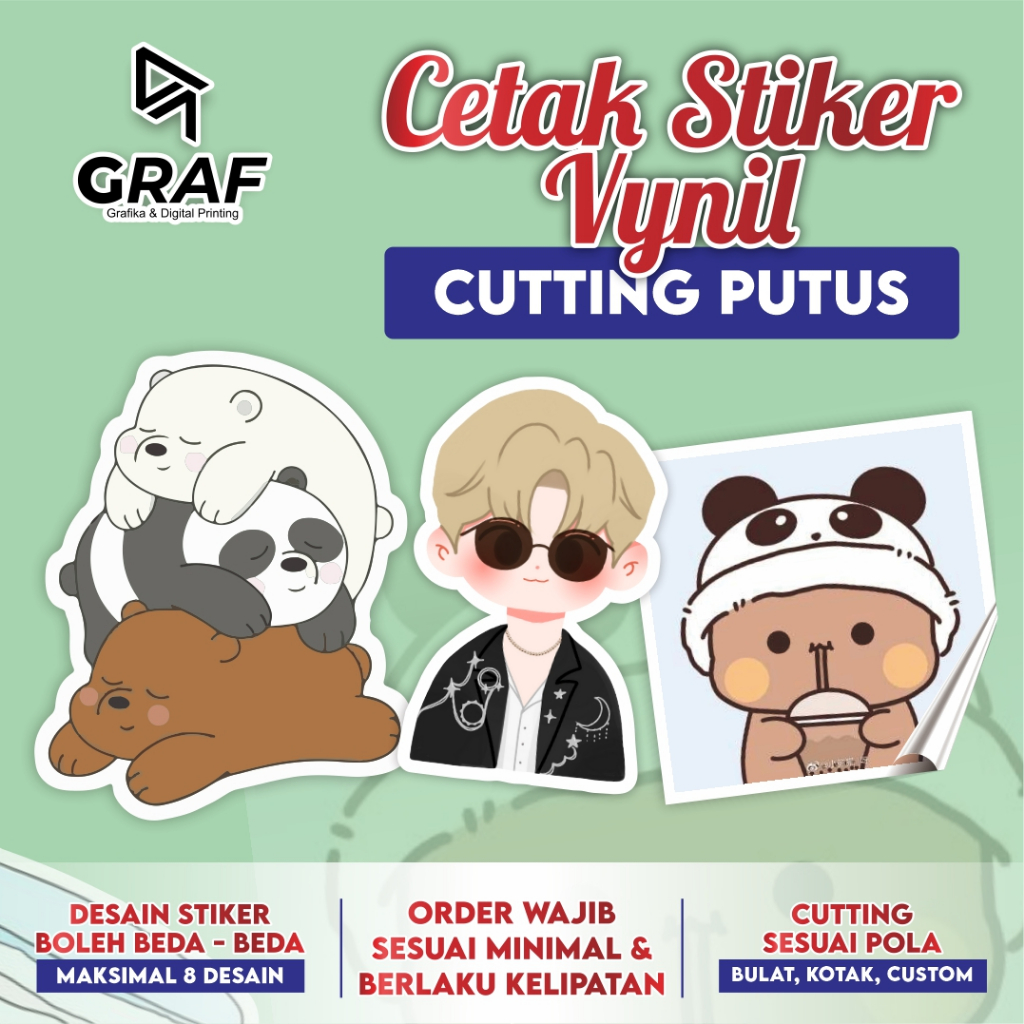Print Vinyl Stickers + Cutting DieCut Food Labels/birthdays/custom ...
