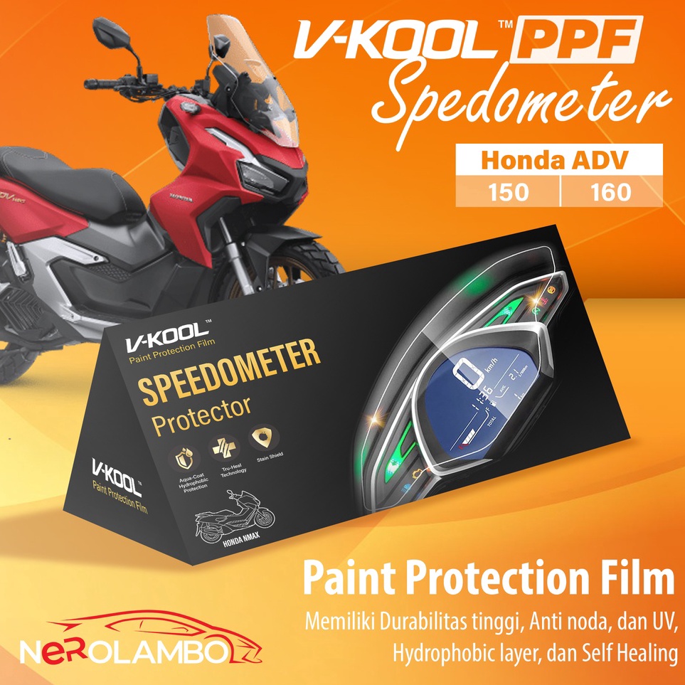 Vkool PPF Speedometer Motorcycle Honda ADV Nero Lambo Official | Shopee ...