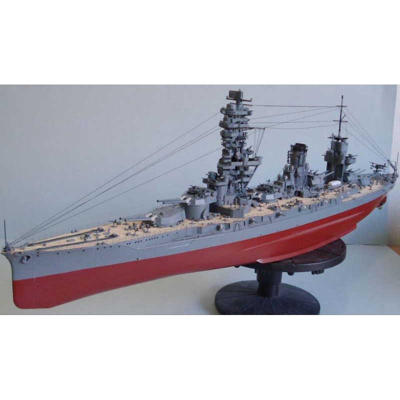 Ijn Fuso Warship papercraft Pattern Sheet 1:250 Scale (SM-A23) | Shopee ...