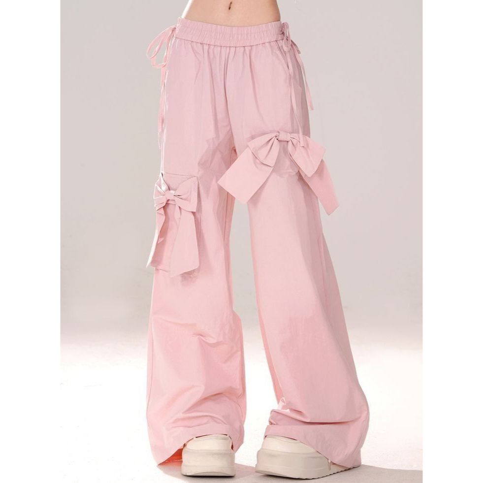 RX FASHION - IZZY RIBBON PANTS / COQUETTE RIBBON CULOT TROUSERS ...